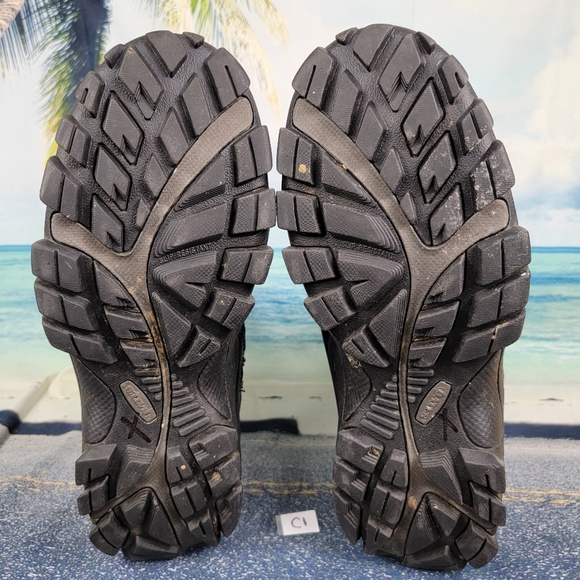 Bates Black Leather Tactical Boots *Marked Men's 10 US, 42 EU. They're US size 9 - Picture 4 of 8